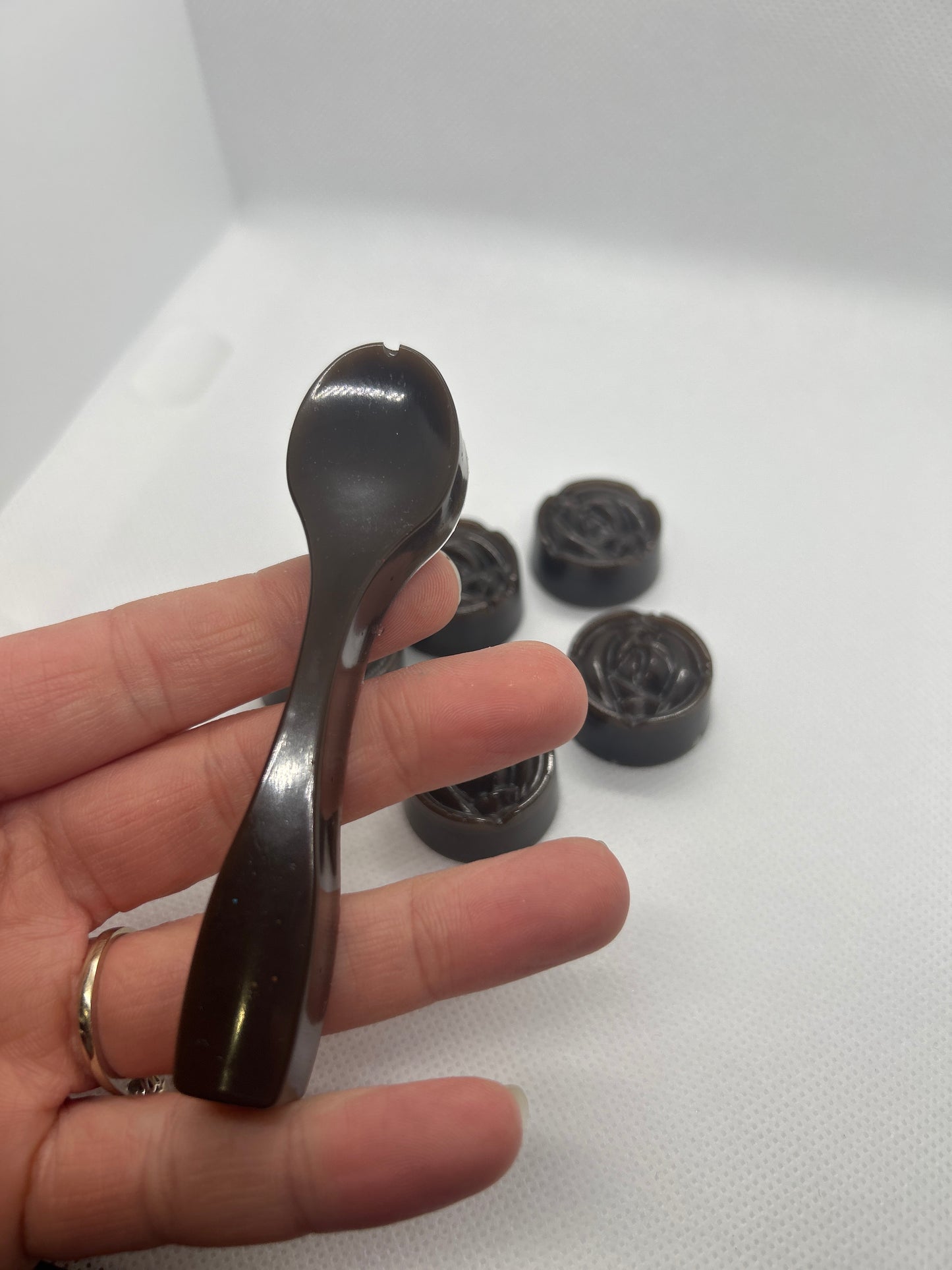 Seconds - chocolates & spoon