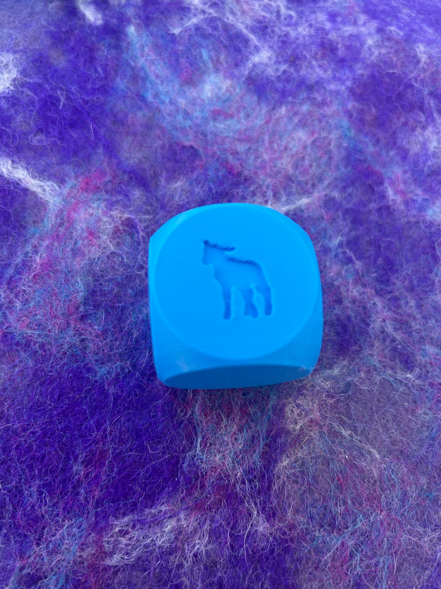3D printed spring playdough cube