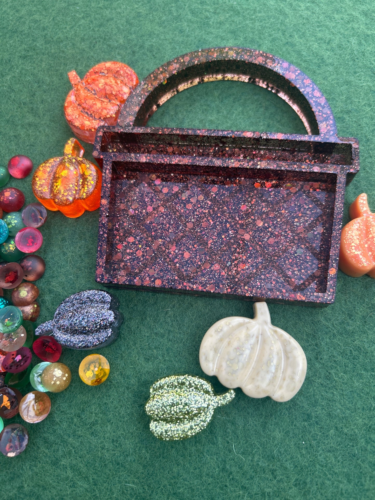 Picnic & fruit picking basket tray