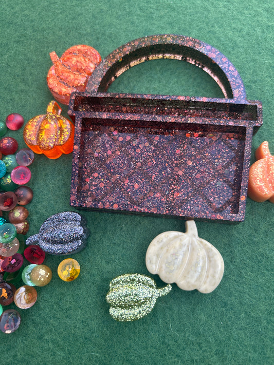 Picnic & fruit picking basket tray