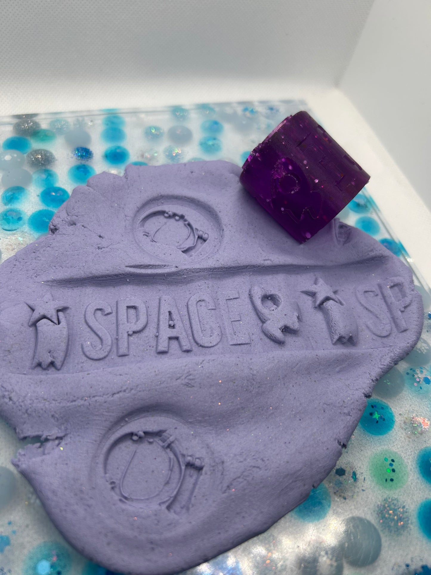 SPACE playdough roller