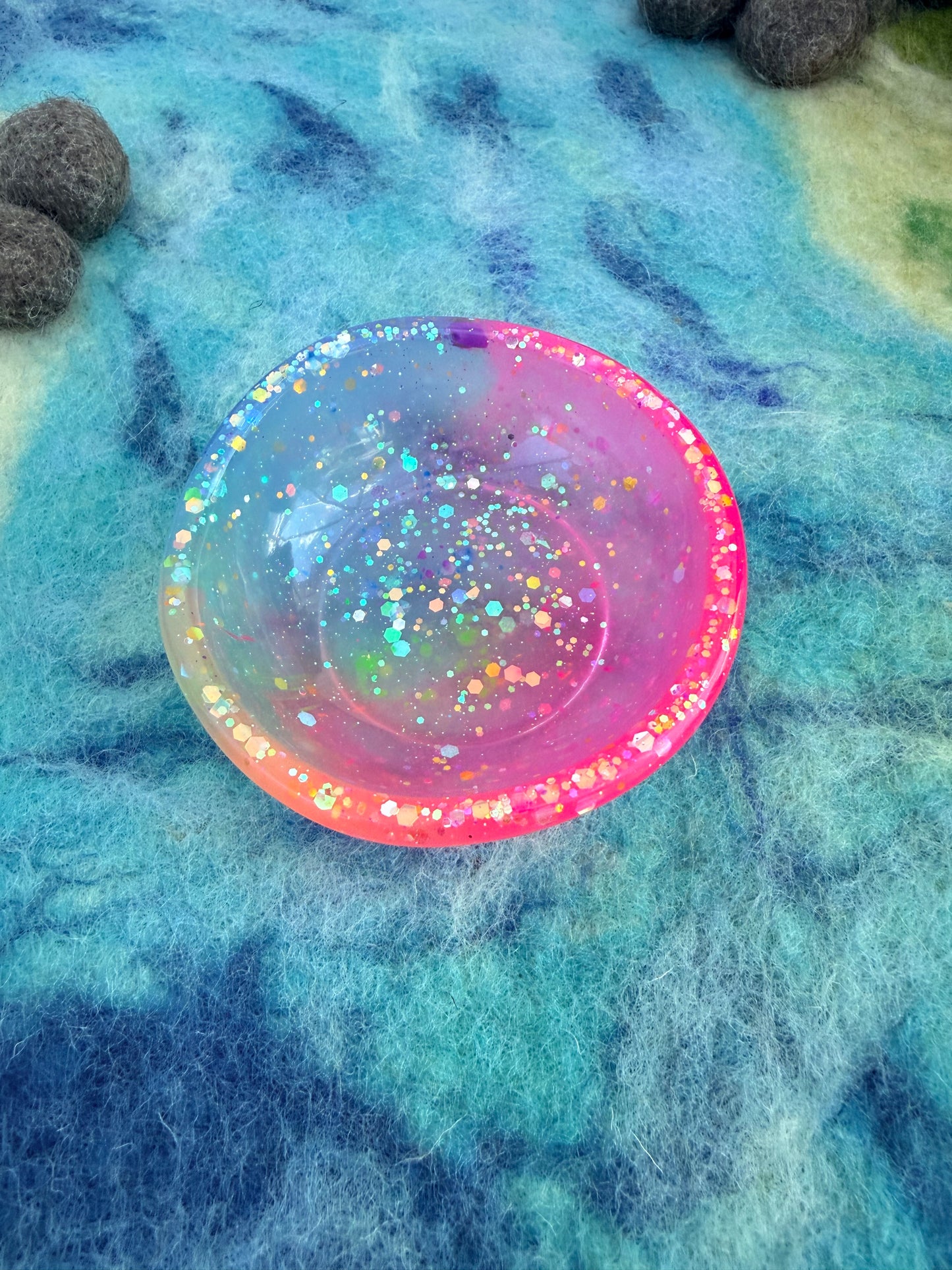 Ready made glow in the dark small potion bowl