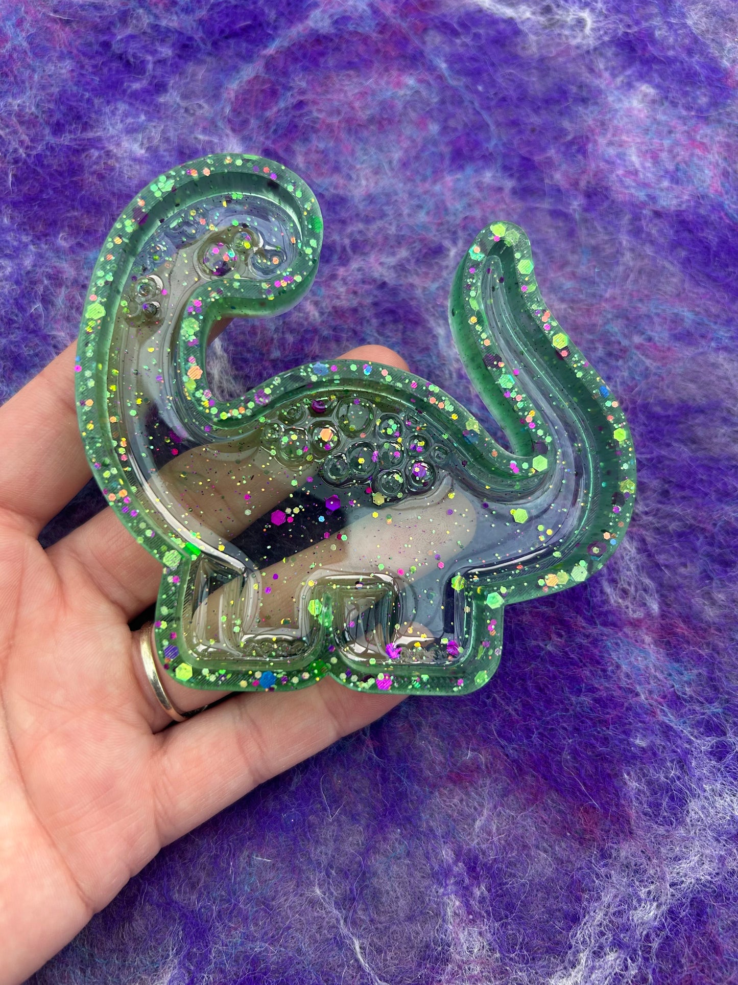 Dino sensory tray