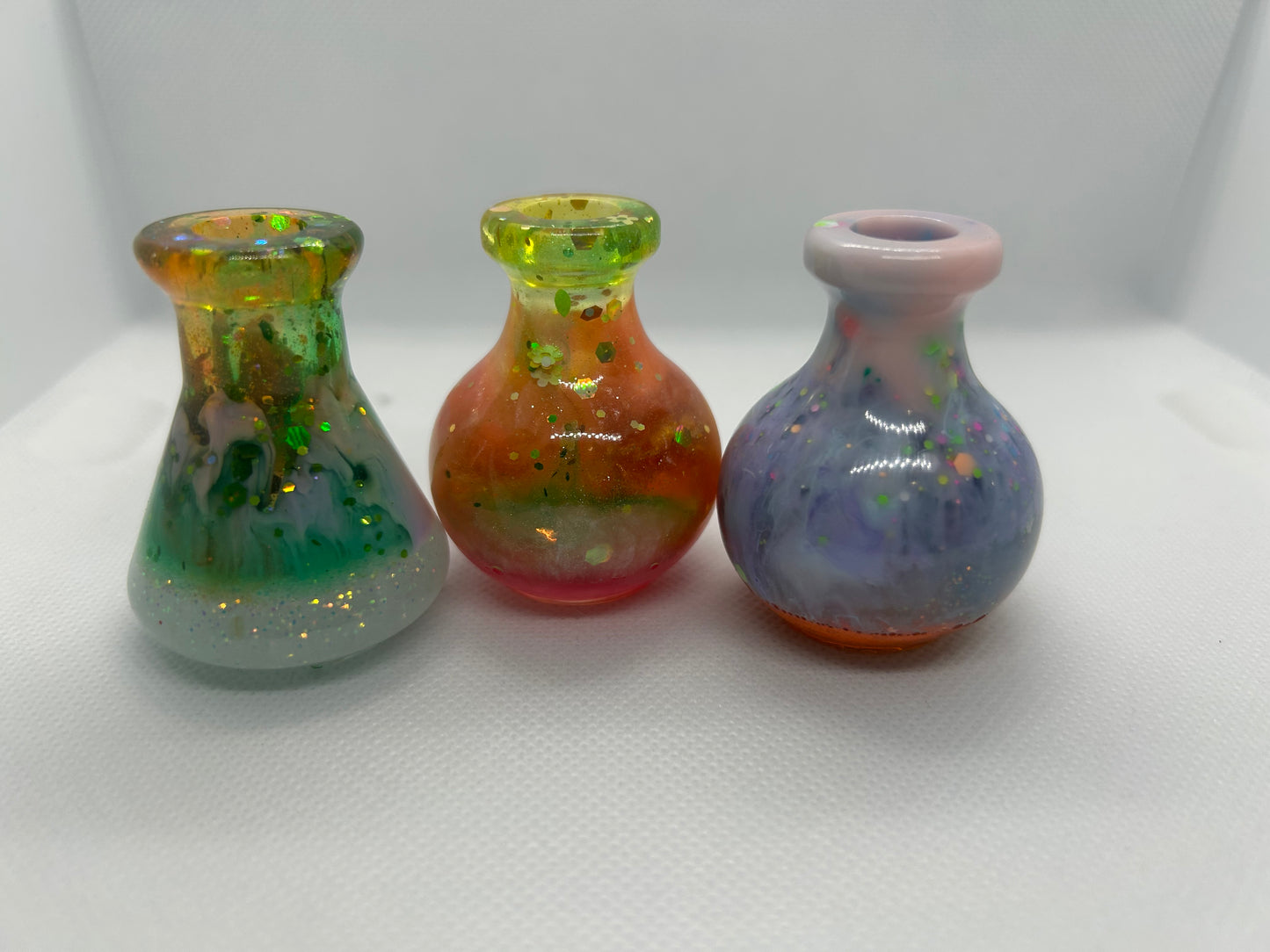 Mini potion bottles with bungs