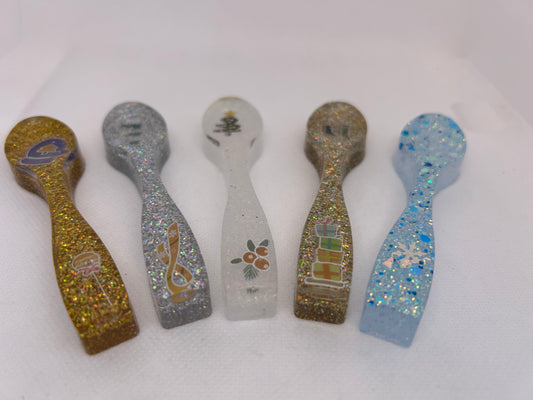 Xmas stirring spoons