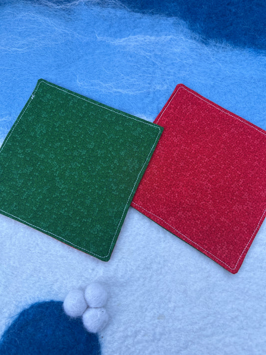 Ready to post mini square mat by sewhoneybee