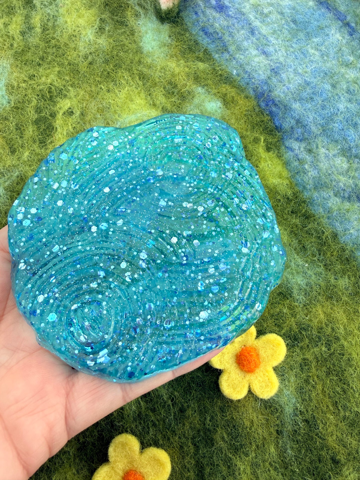 Ready made rippled pond