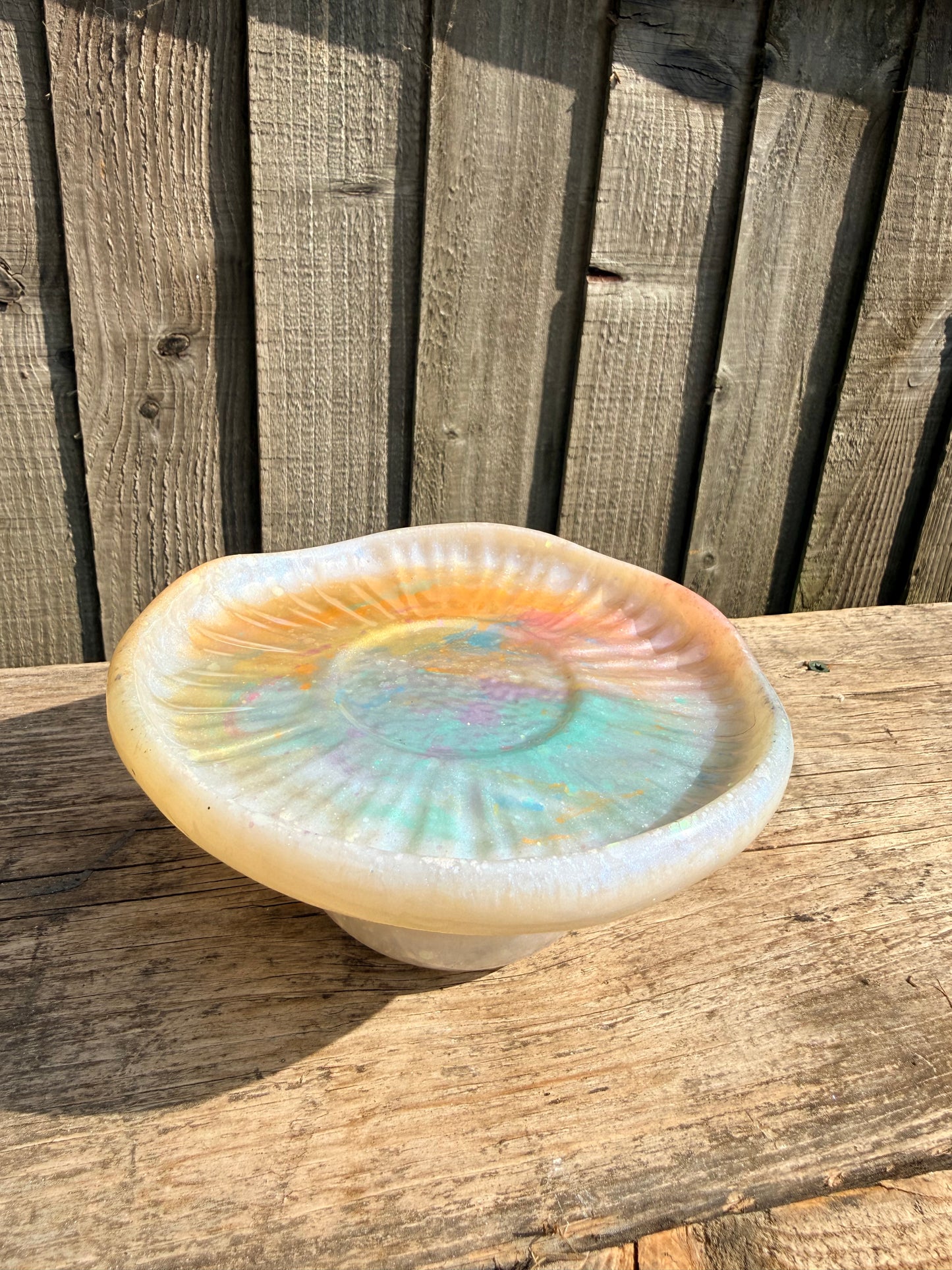 Magic mushroom jar & dish
