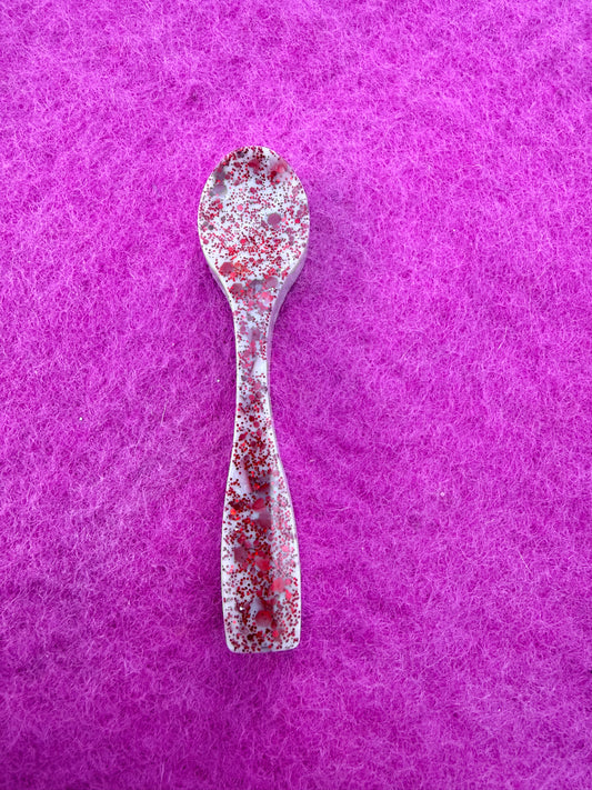 Ready made valentines stirring spoon