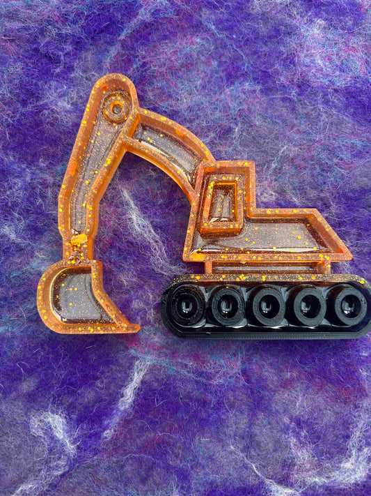 Digger sensory tray