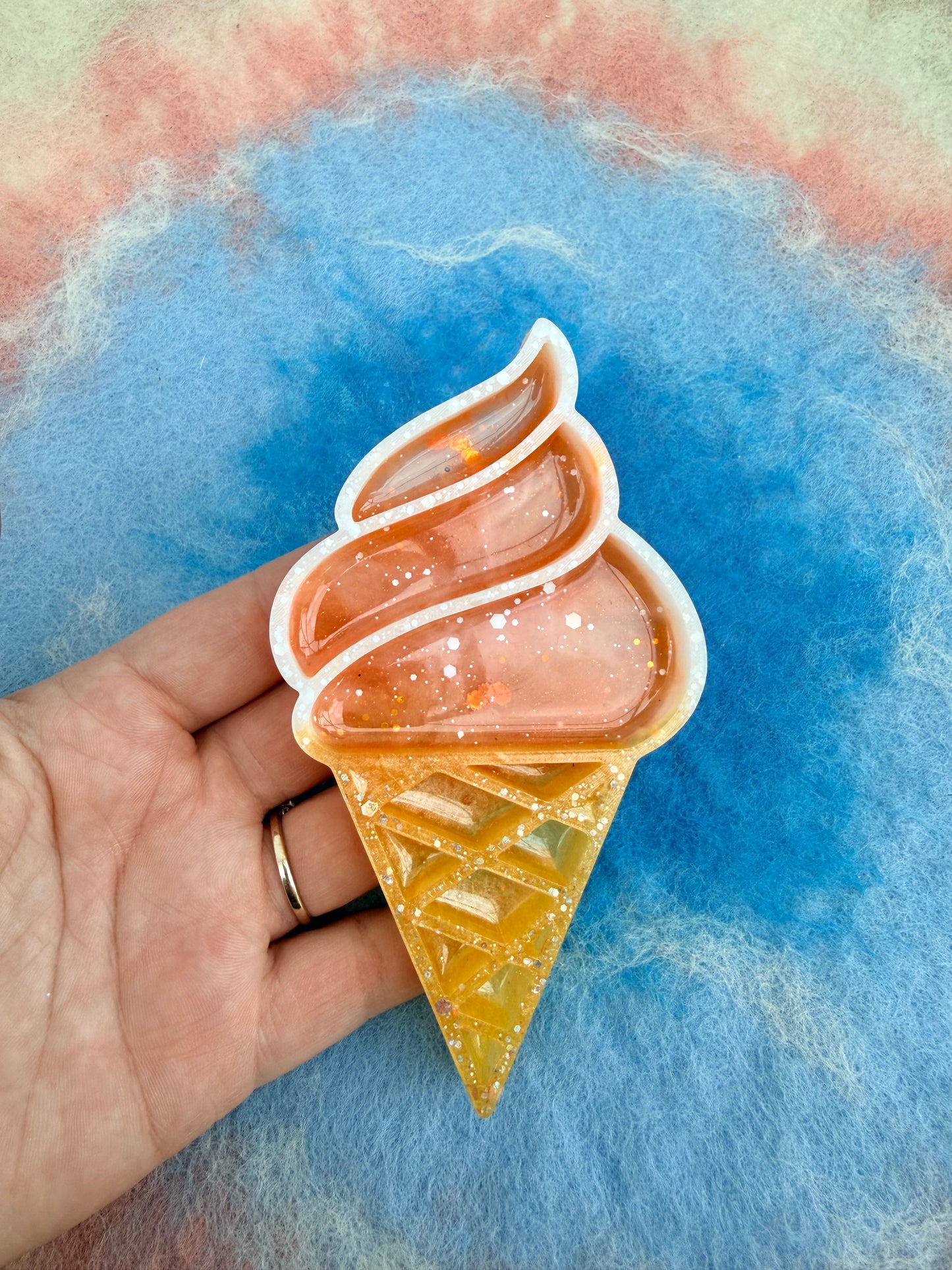 Ready made ice cream tray
