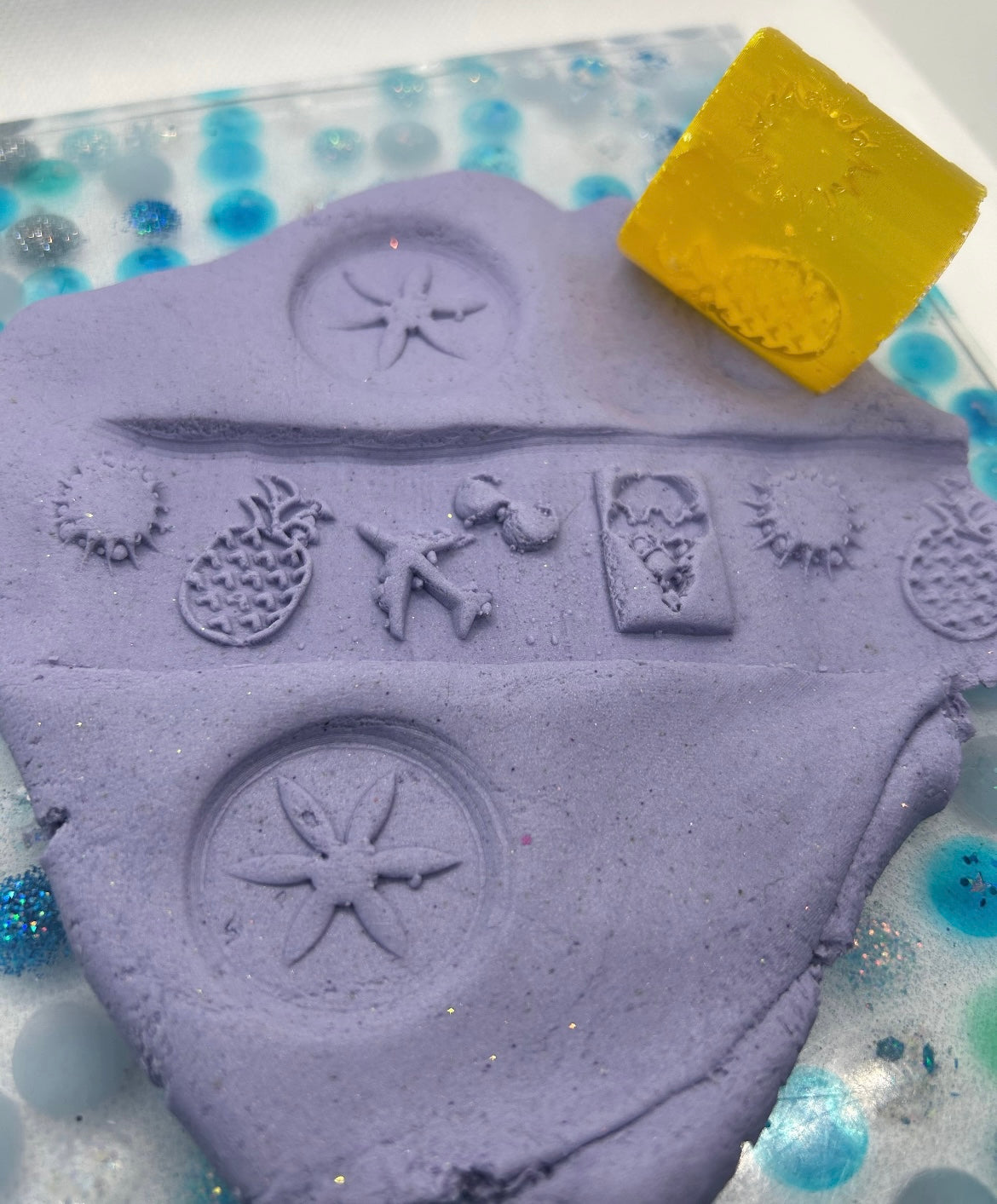3D printed summer playdough roller
