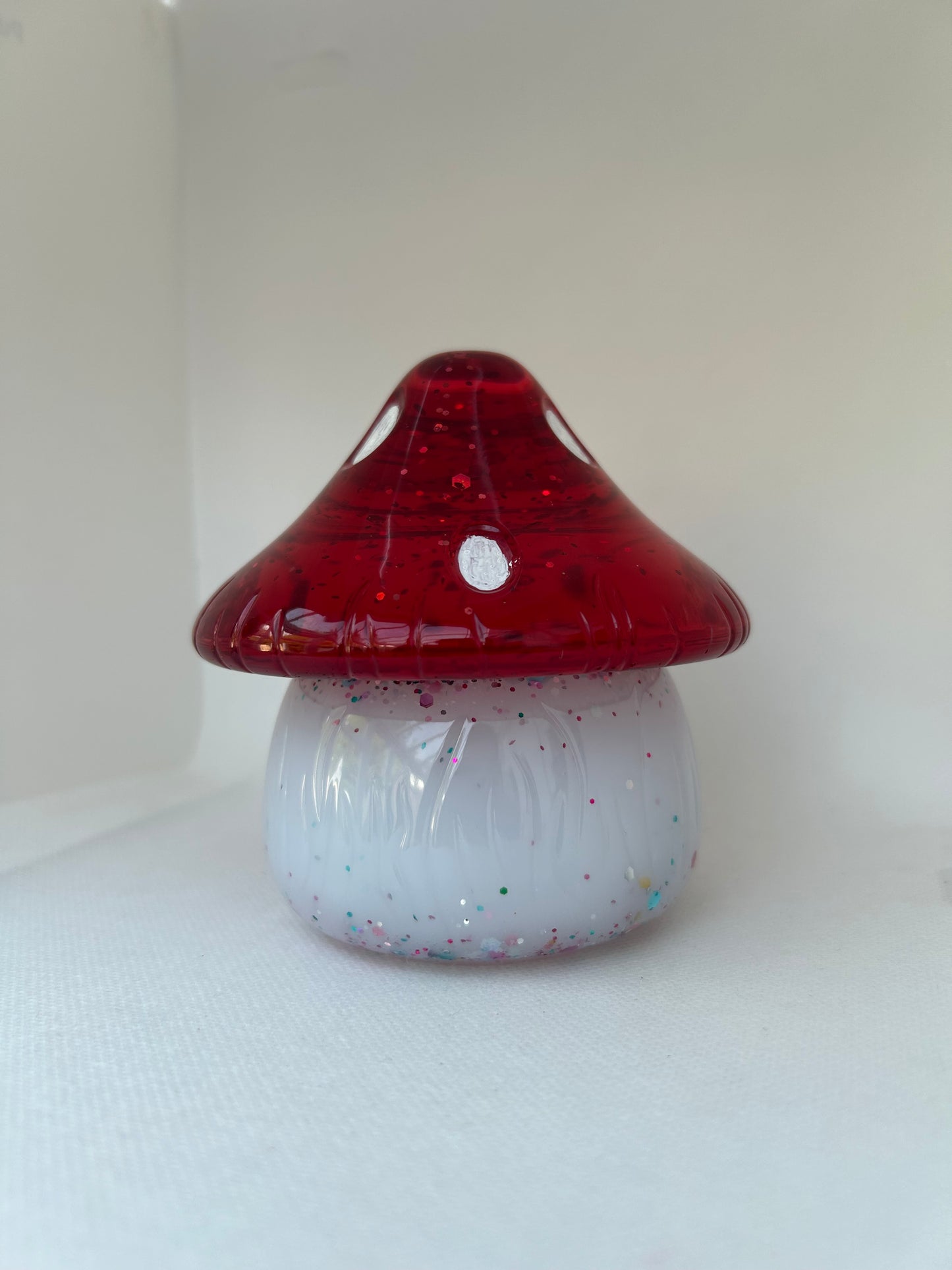 Large mushroom jar