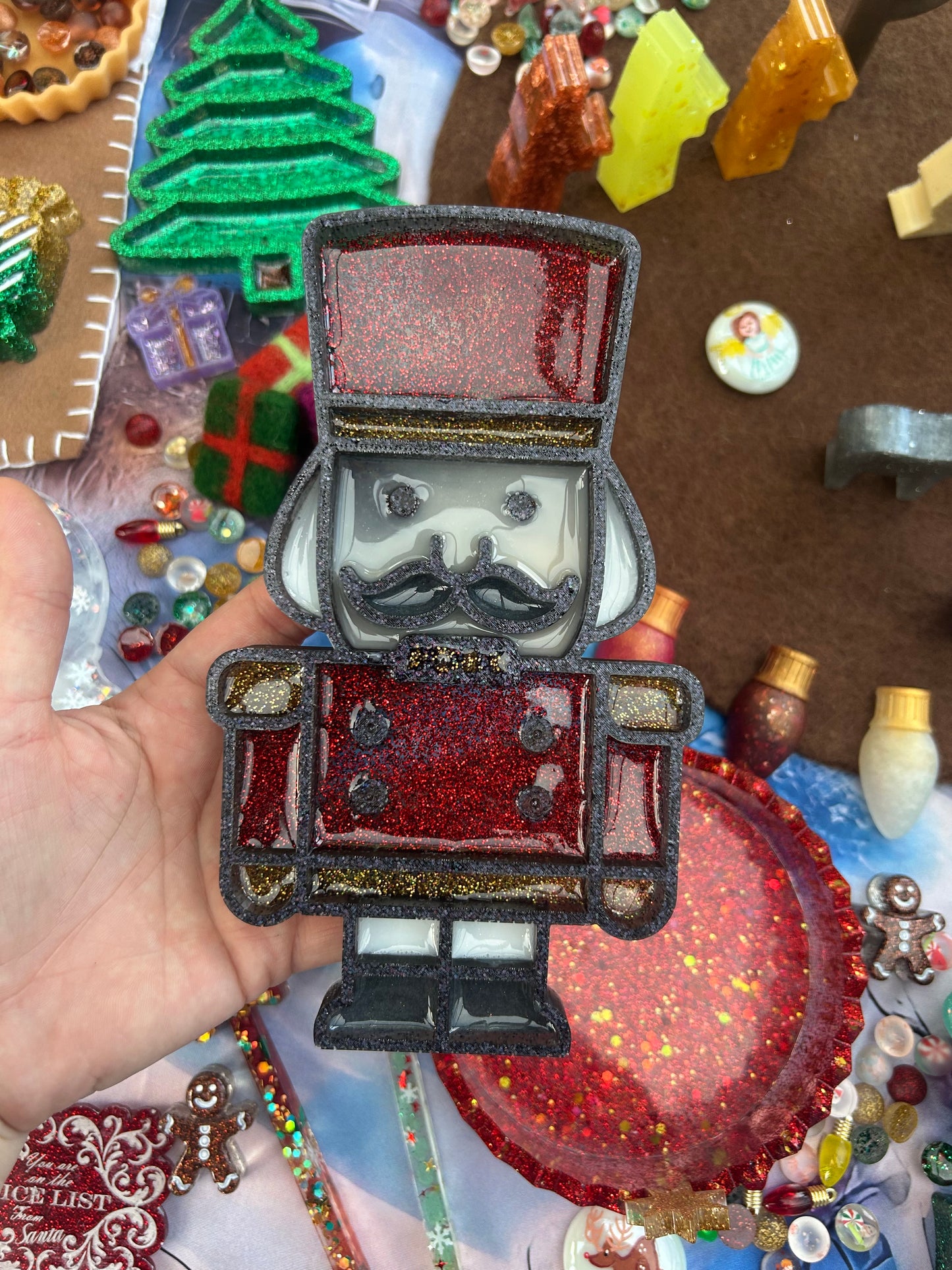 Nutcracker sensory tray