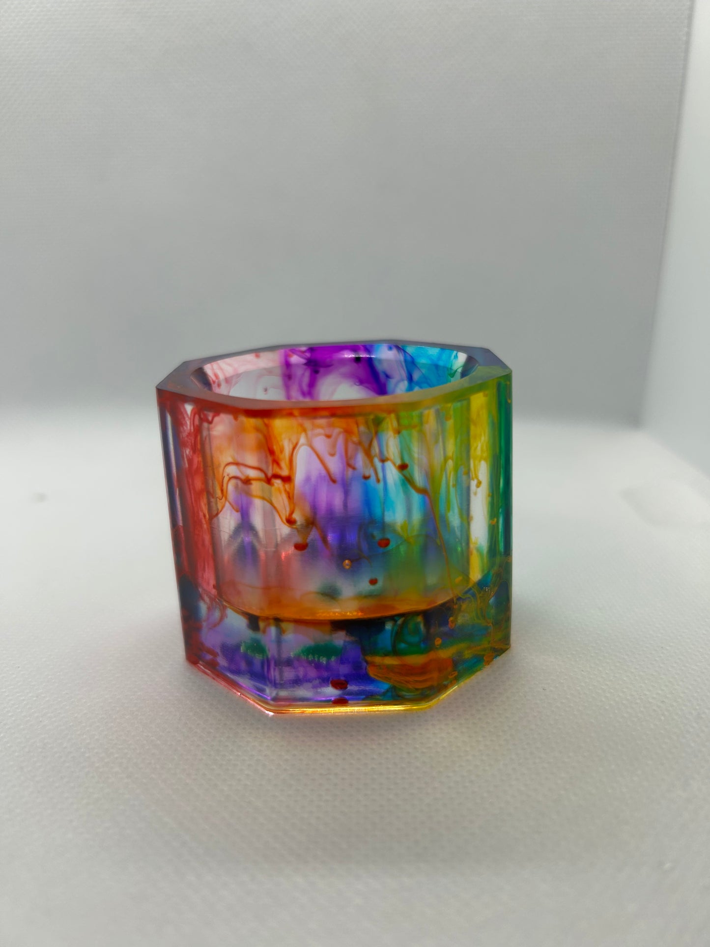 Small octagon jar