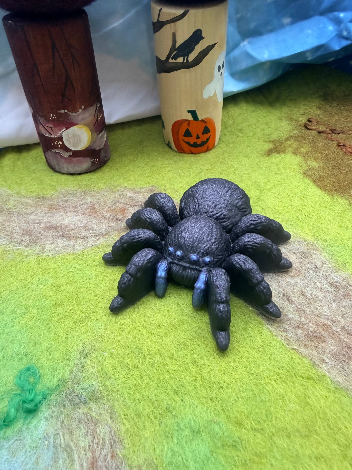 Large chunky spider