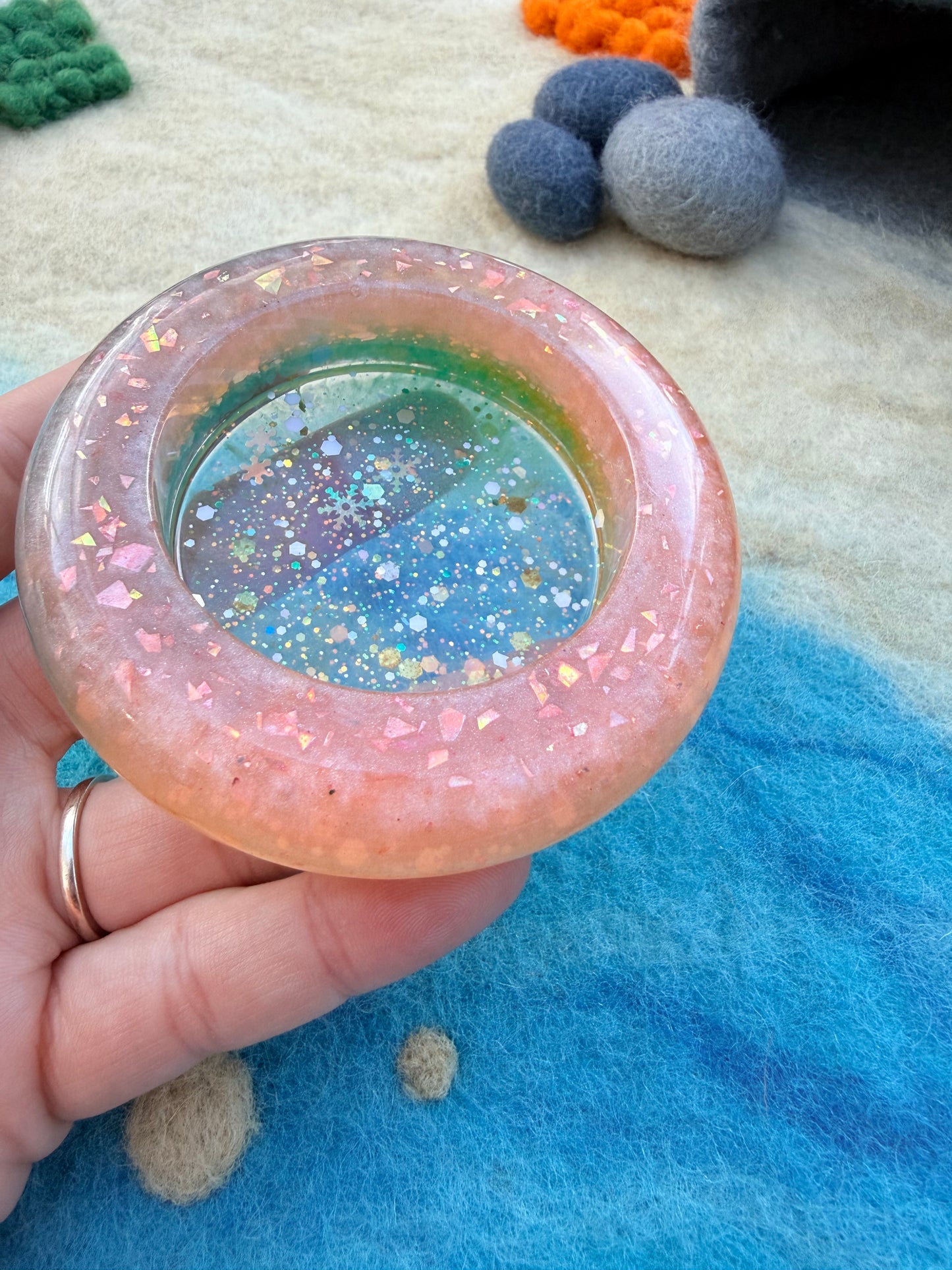 Ready made flat potion bowl