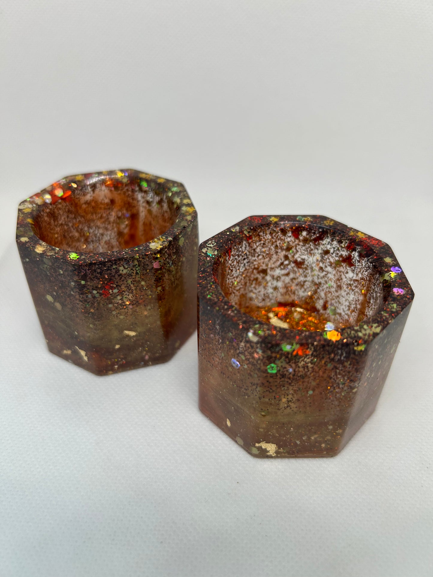Small octagon jar