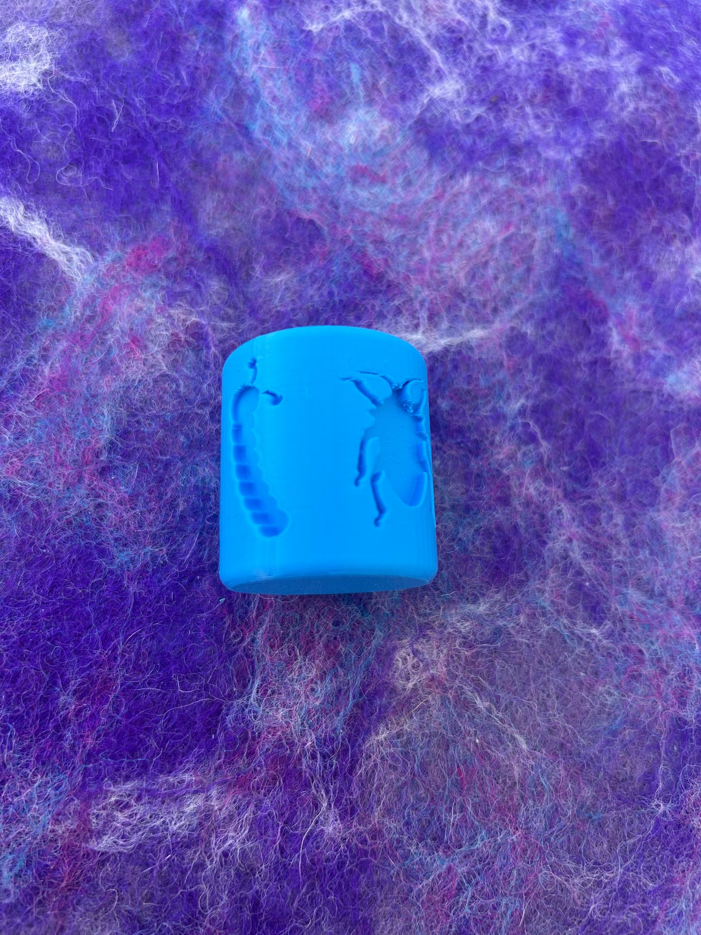3D printed bugs playdough roller