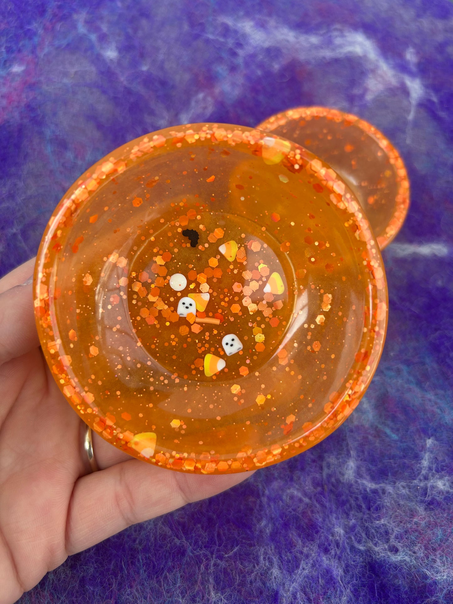 Ready made Halloween scoop & small potion bowl