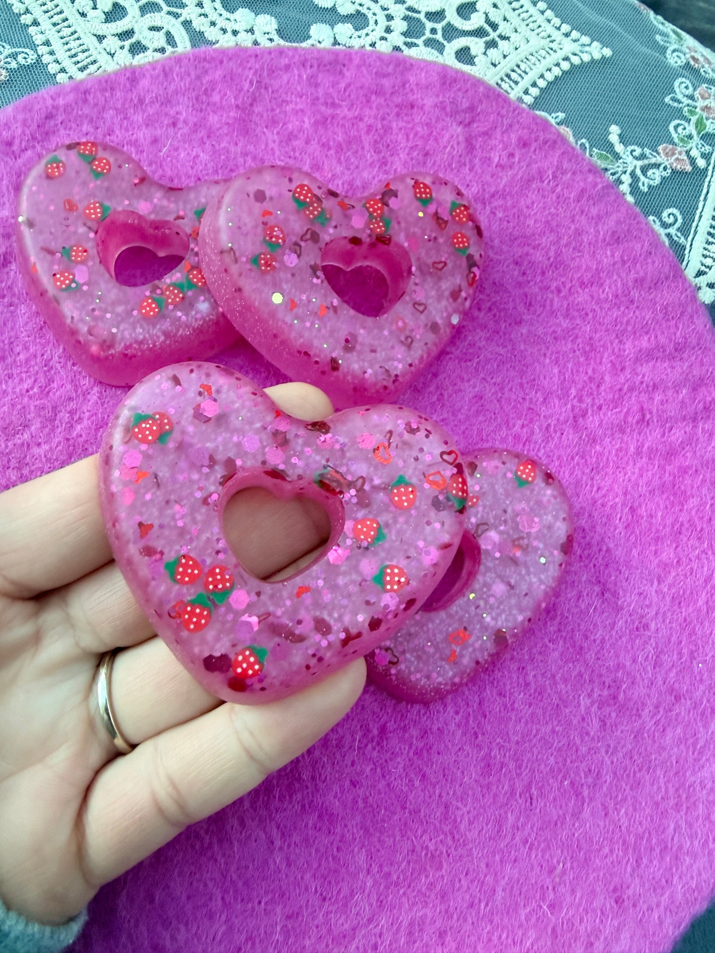 Heart Doughnuts