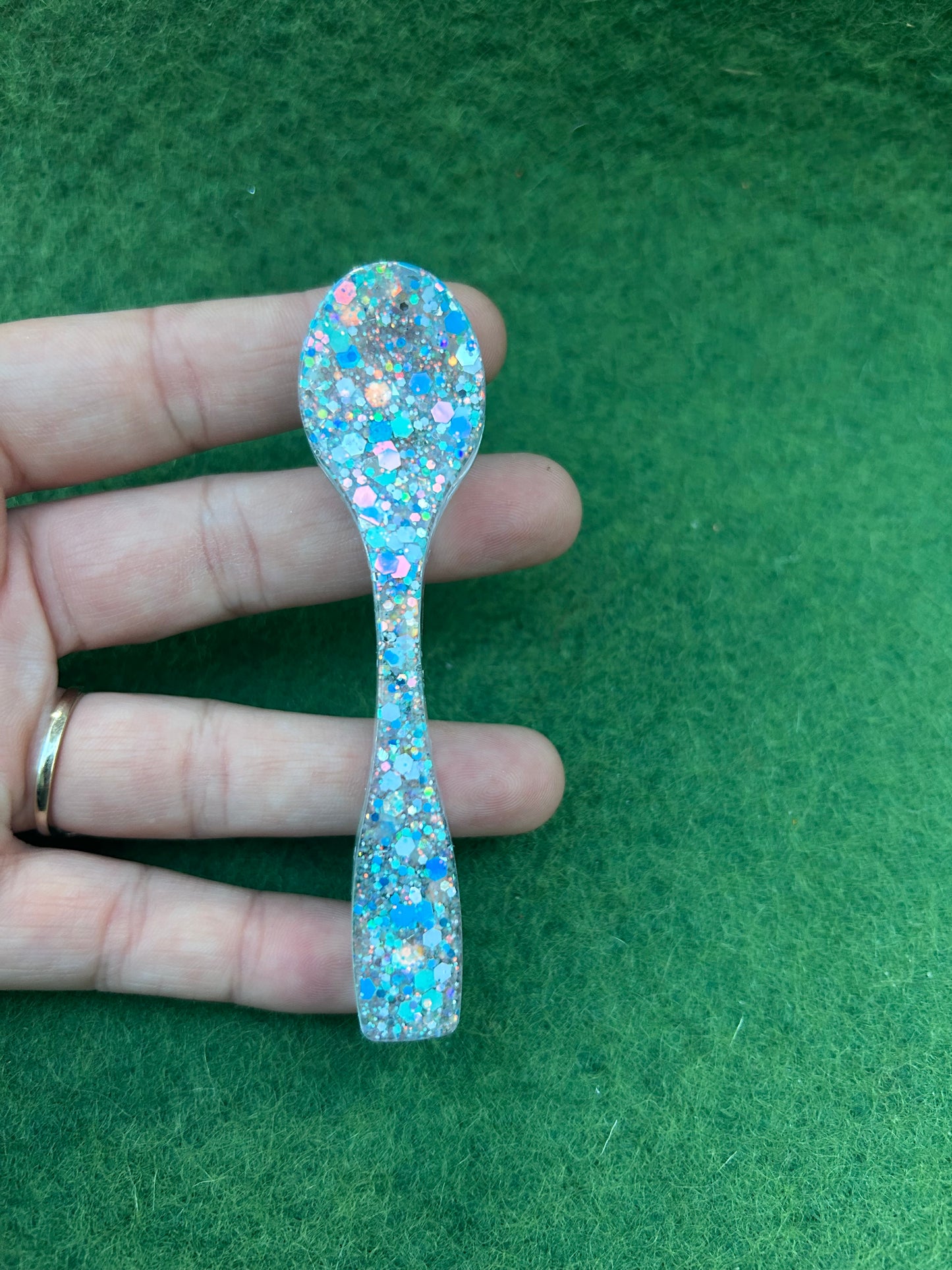 Ready made icy stirring spoon