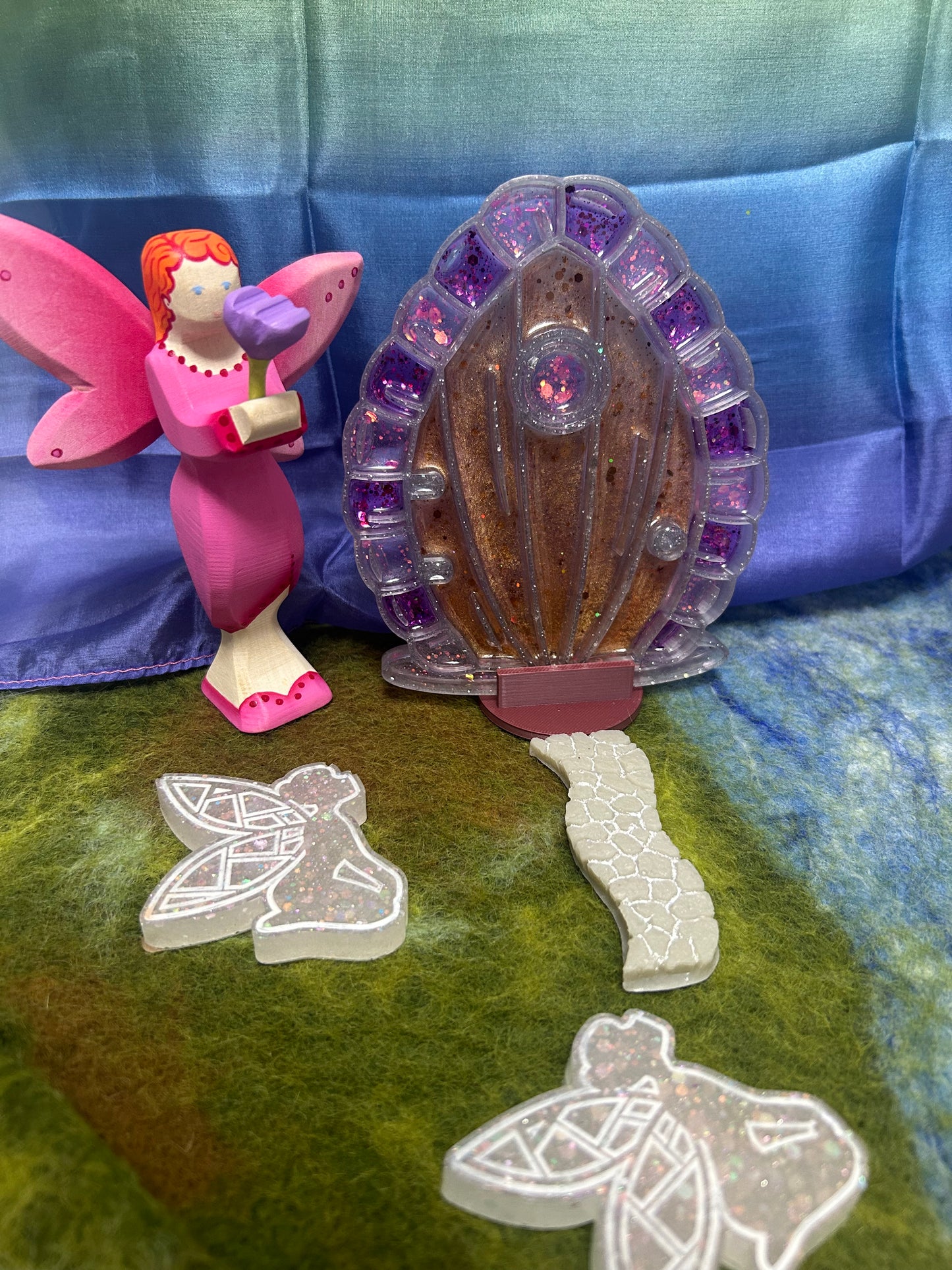 Fairy door sensory tray