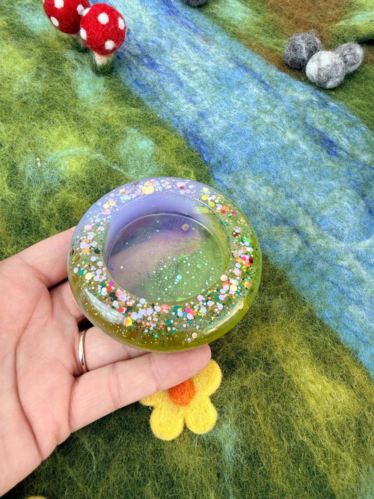 Ready made flat bowl