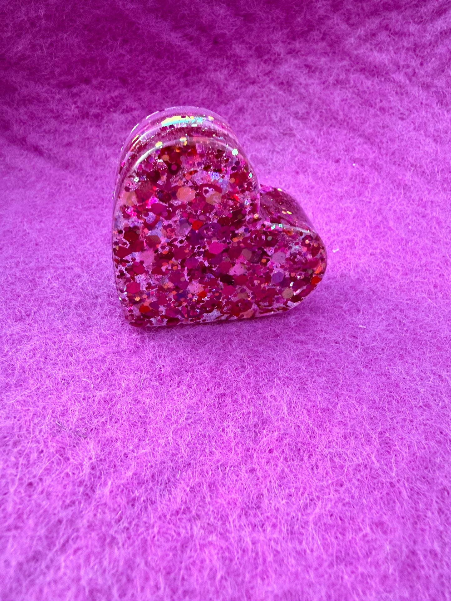 Heart flash card holder