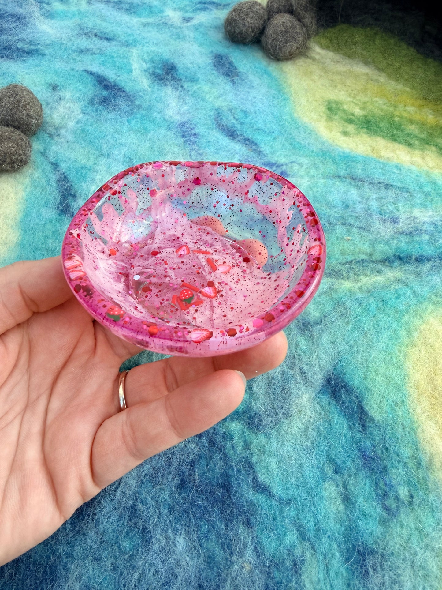 Ready made strawberry small potion bowl