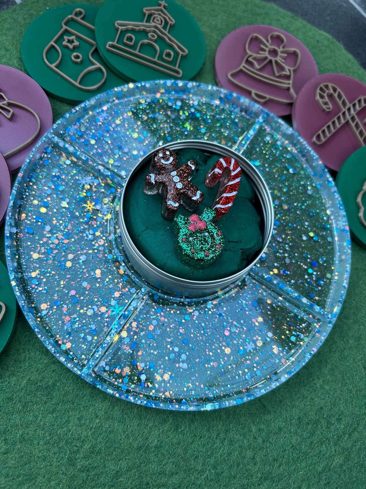 Playdough tinker tray (custom)