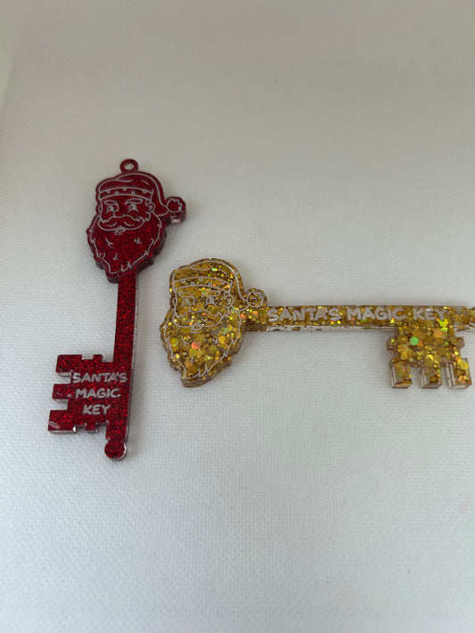 Christmas Santas magic key