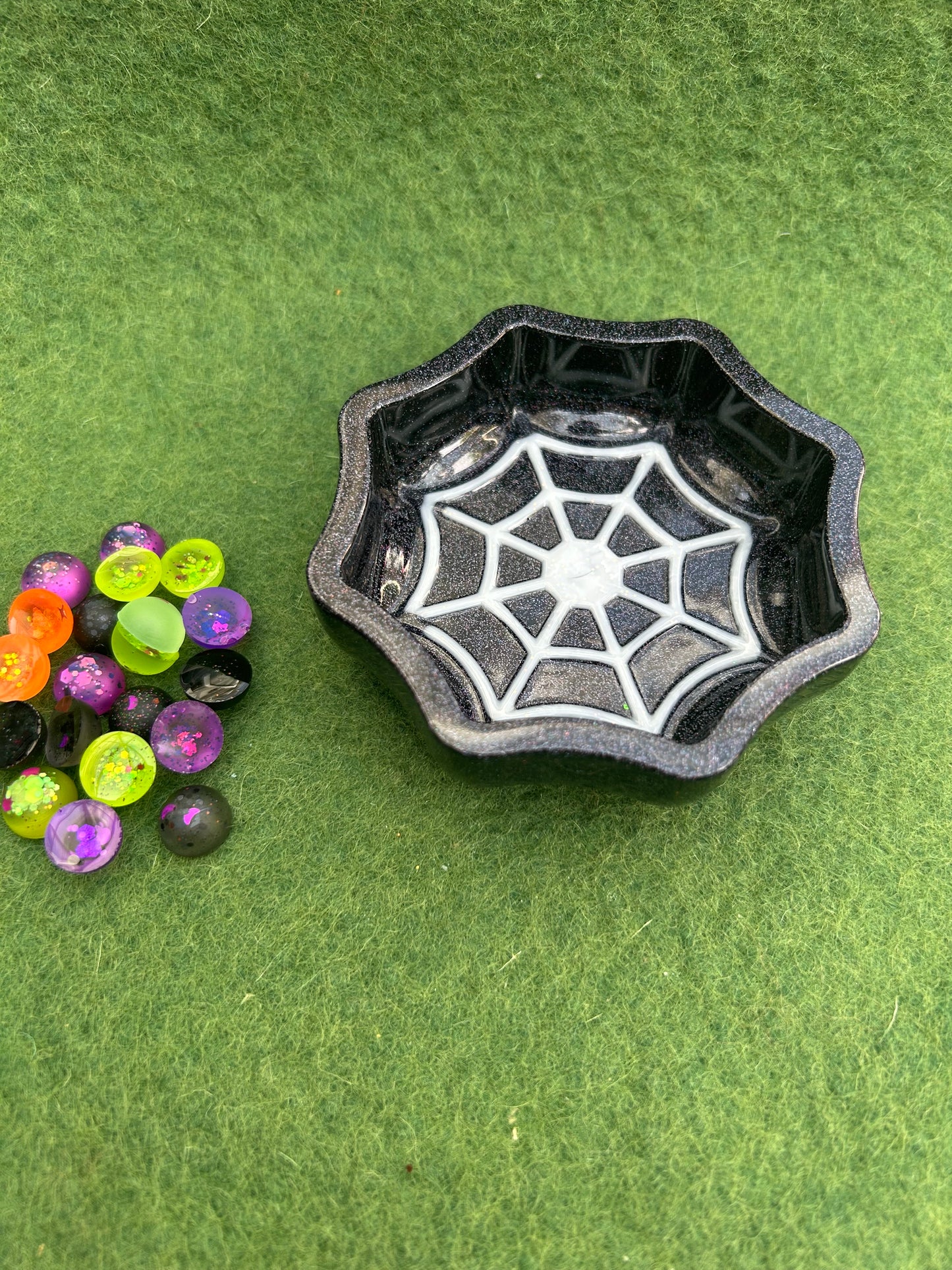 Spider web potion bowl