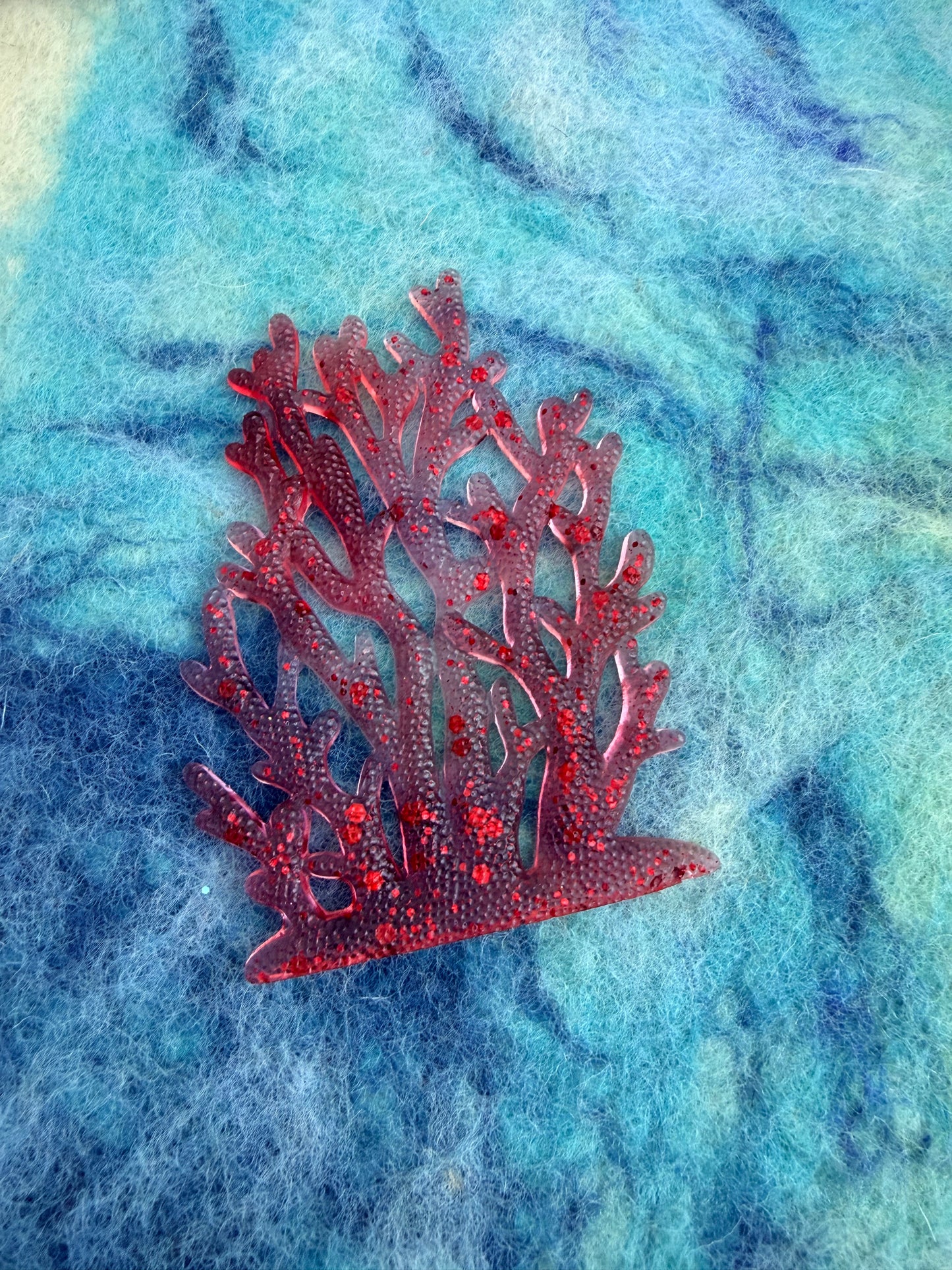 Ready made red coral