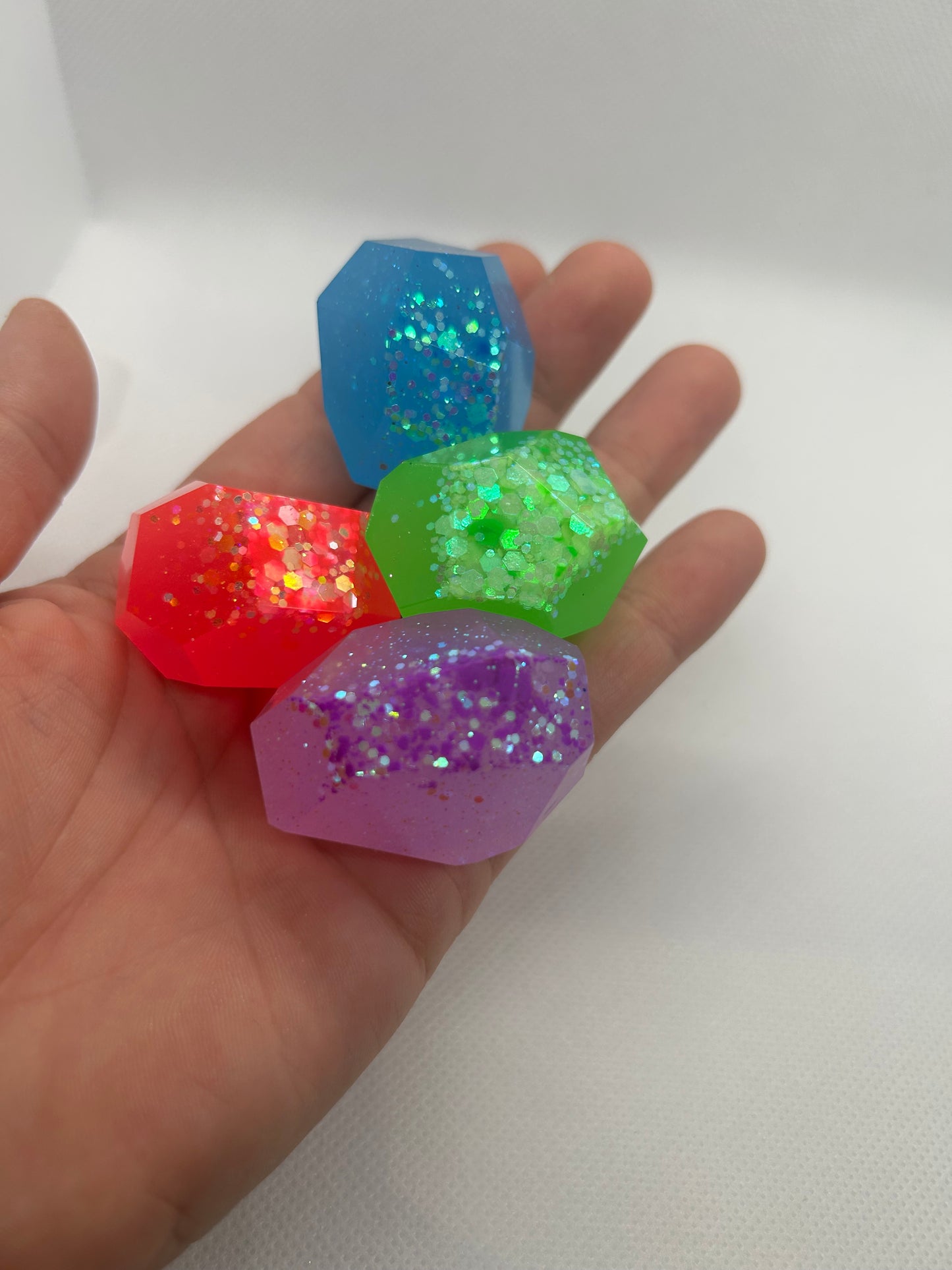 Glow in the dark gems