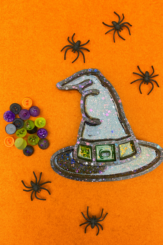 Witch Hat sensory tray