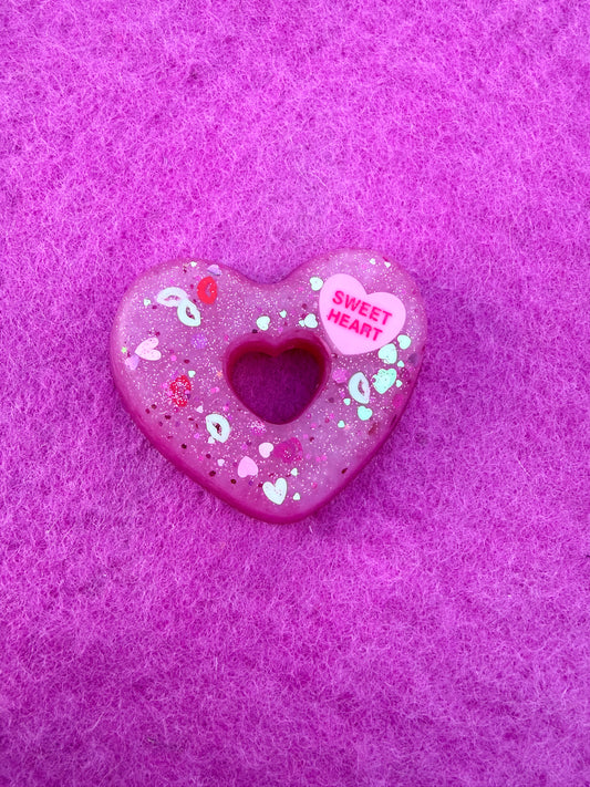 Ready made sweetheart doughnut