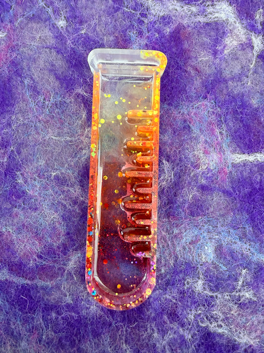 Ready made test tube tray