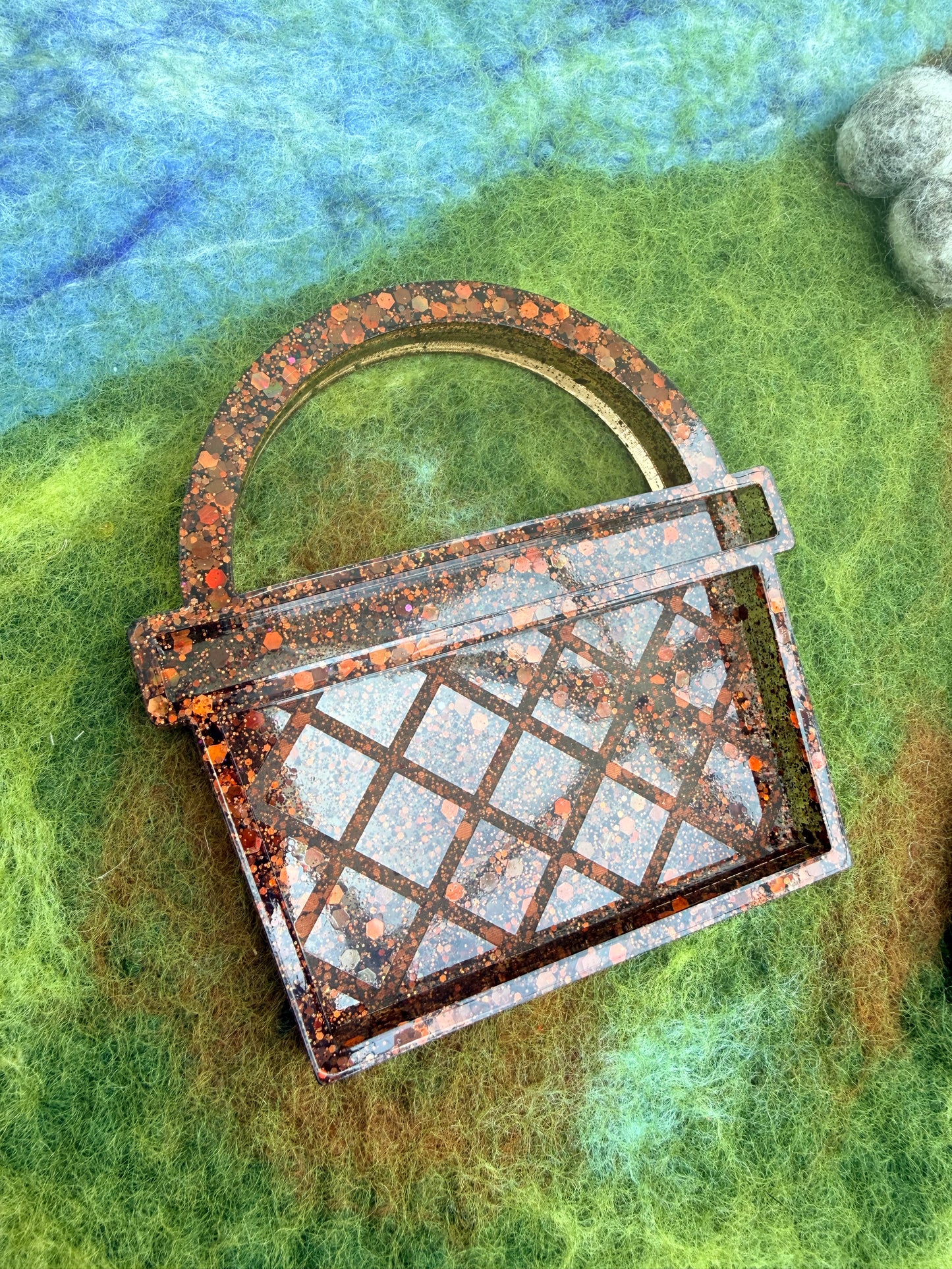 Ready made fruit picking basket tray