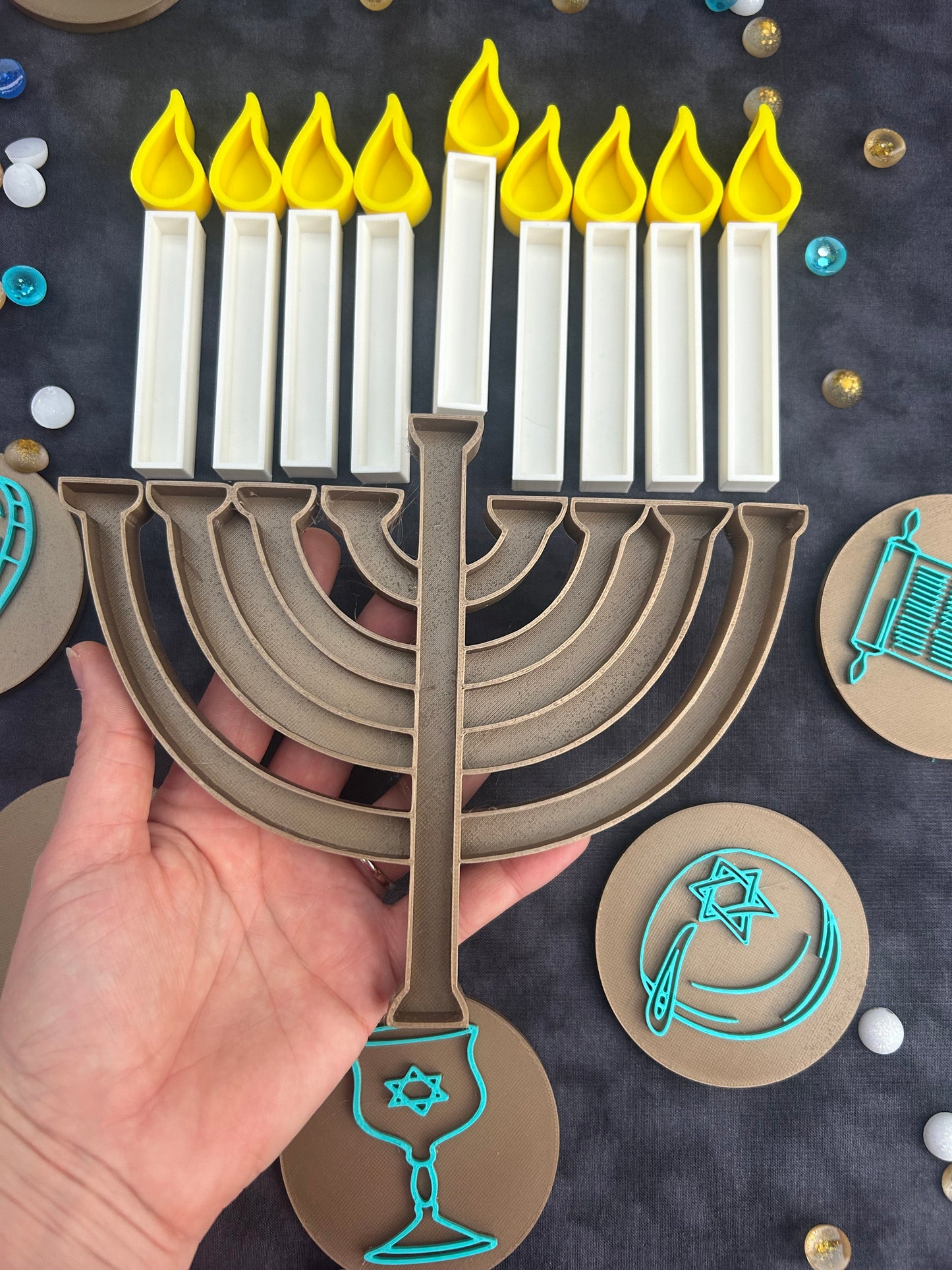 3D printed Hanukkah / Chanukah resources