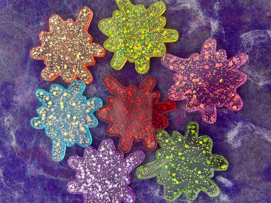 Rainbow Puddle Splats