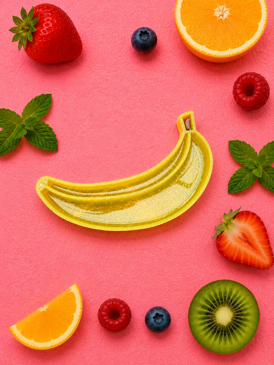 Banana sensory tray