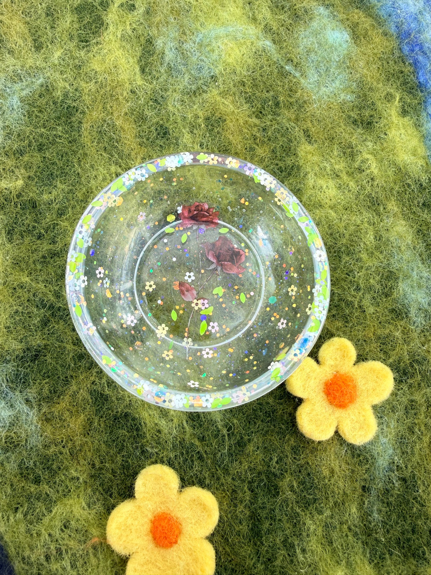 Ready made floral small potion bowl