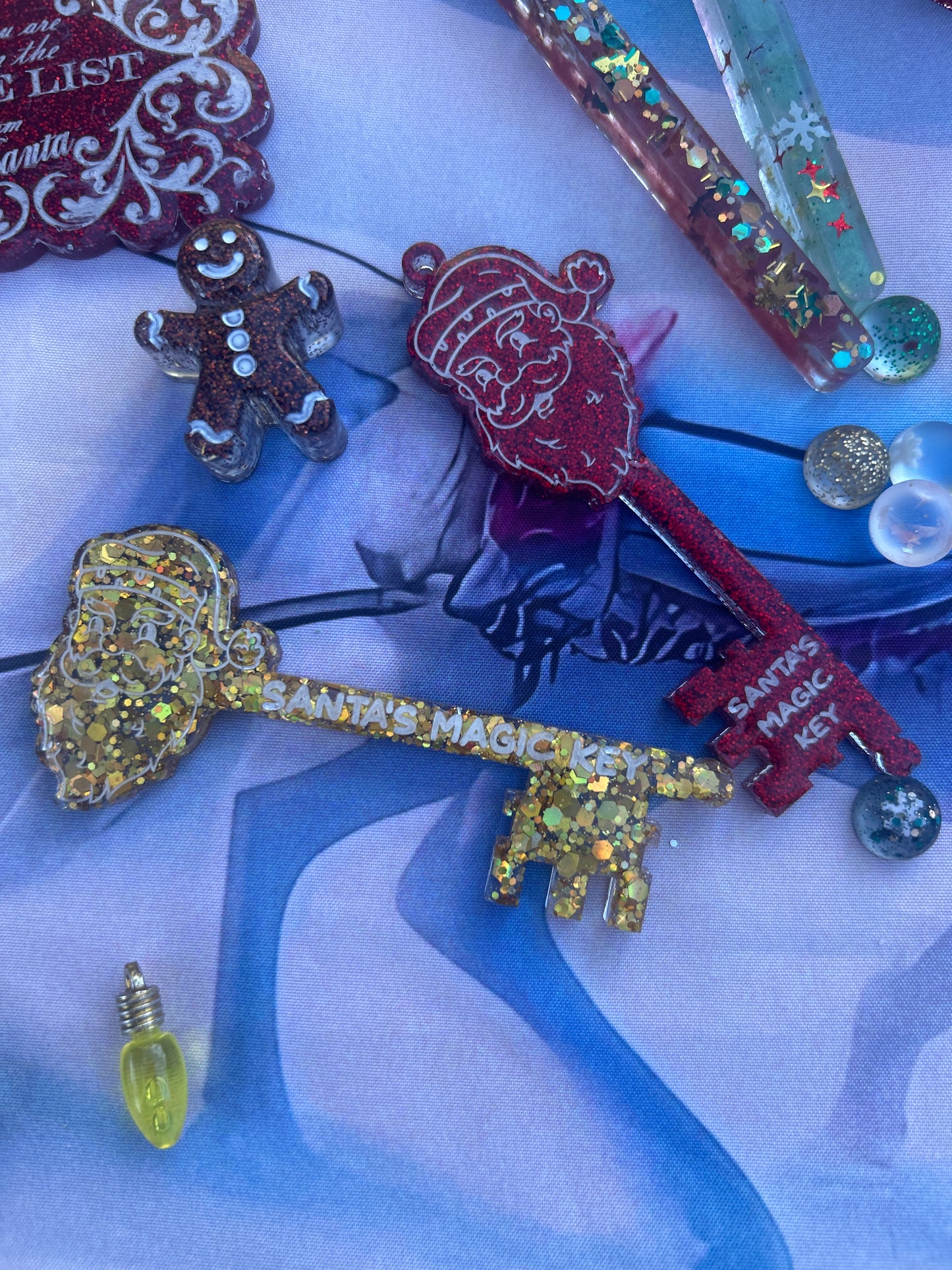 Christmas Santas magic key