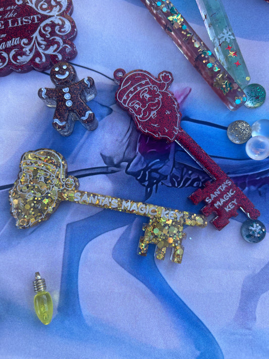Christmas Santas magic key