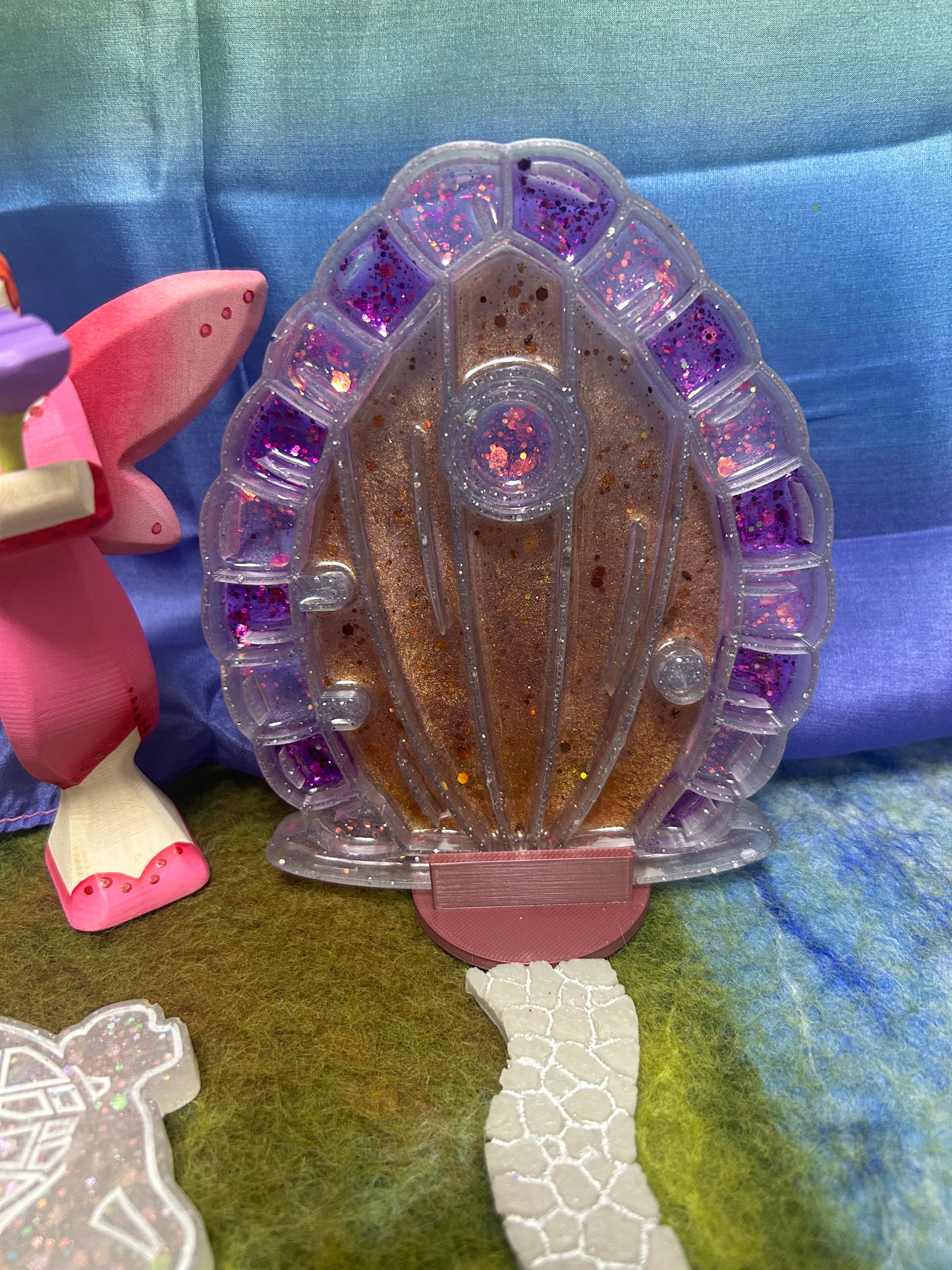 Fairy door sensory tray