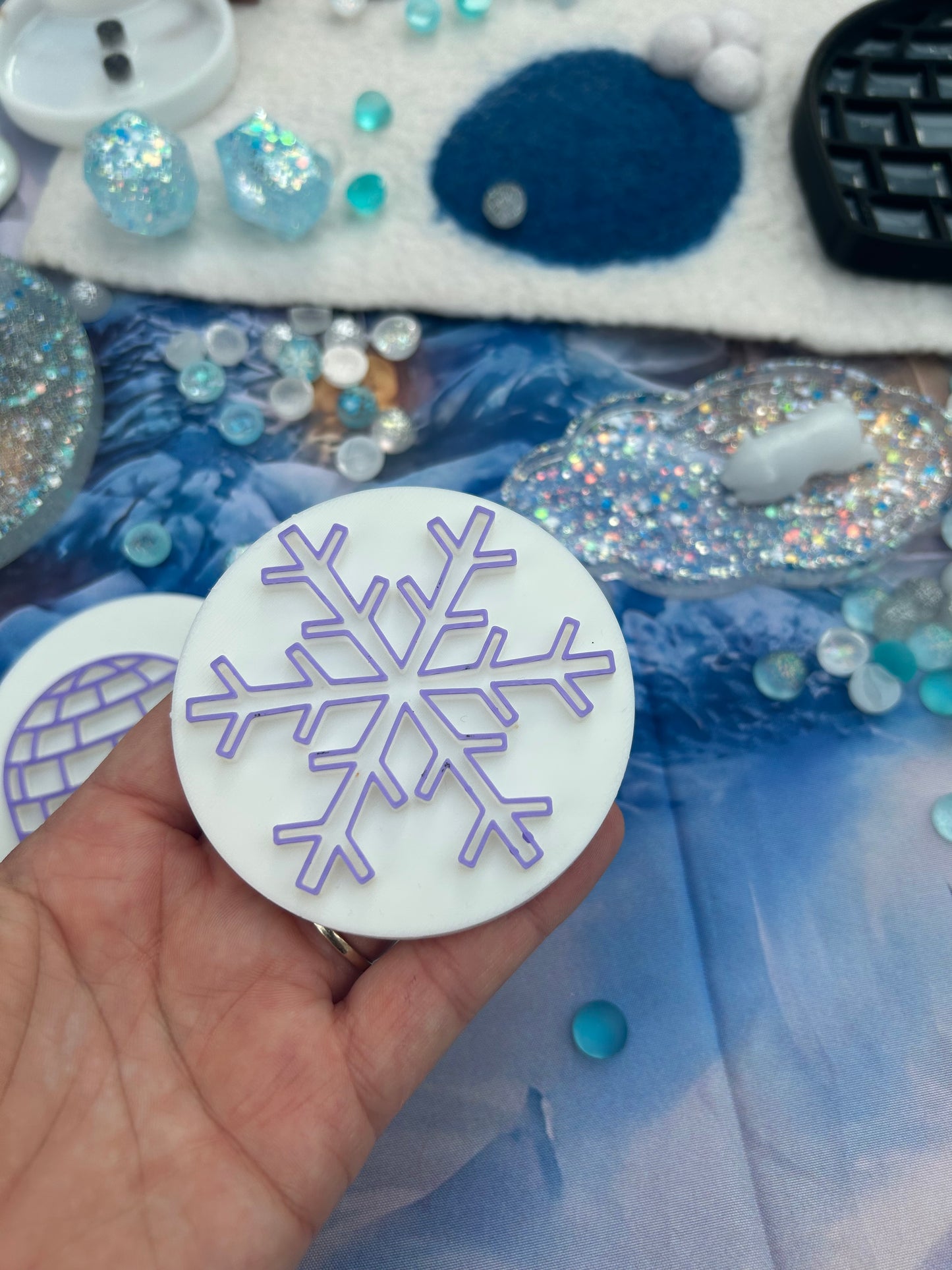 3D printed jumbo winter stampers
