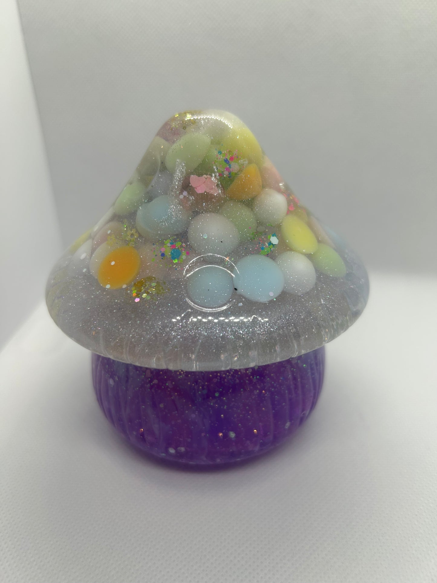 Large mushroom jar
