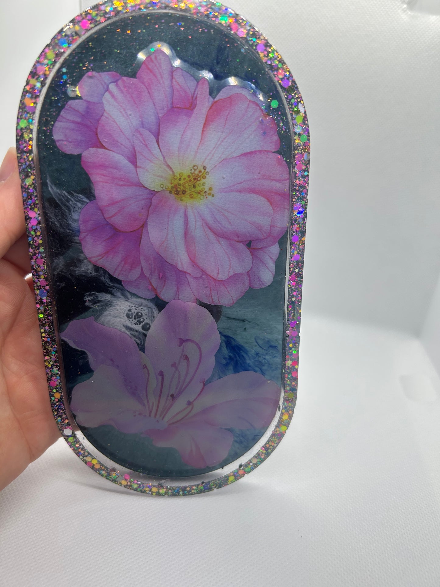 Oblong sensory tray