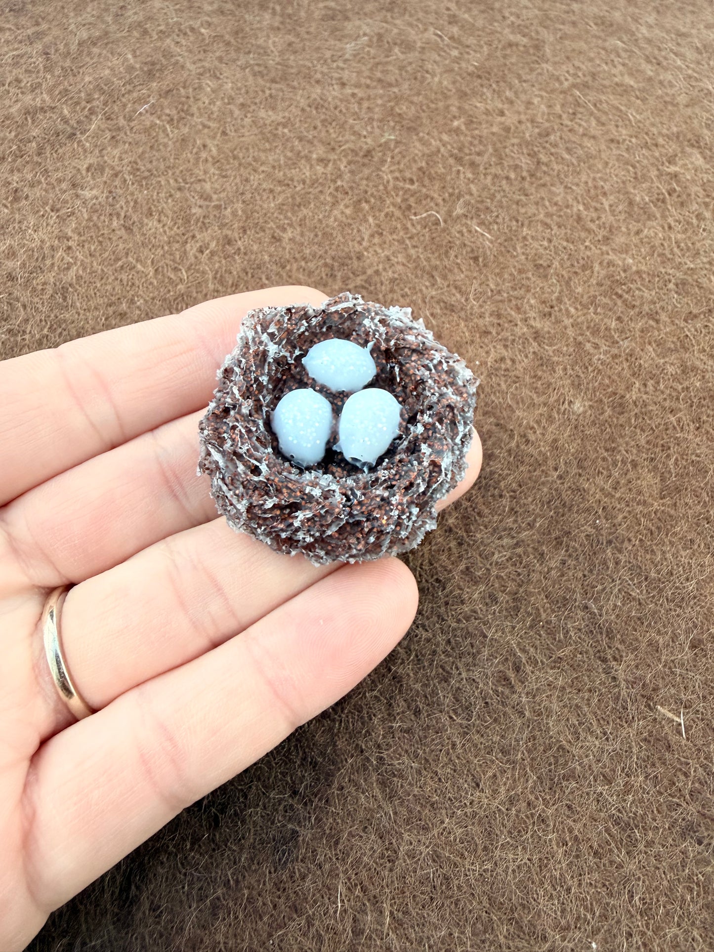 Ready made icy nest